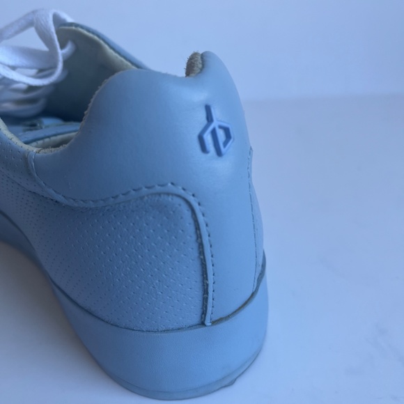 Rag and Bone‎ Blue Perforated Low-top Lace Up Round Toe Sneakers Chambray Blue - Picture 5 of 10